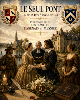 Les Le Sueur dit Dagenais de Louisiane (1690)