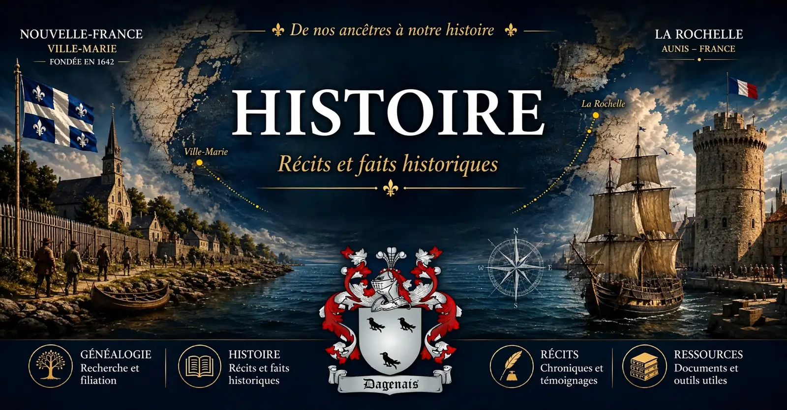 HISTOIRE - Familles Dagenais