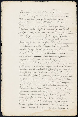 Manuscrit ancien présentant une signature attribuée à Anne Marguerite Brandon, épouse de Pierre Dagenais dit Lépine